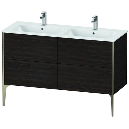 Duravit Xviu Floor Standing Vanity Unit Brushed Walnut XV44850B169